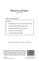 Beachcomber Jacket Pattern LBQ-0922-P by  From Laundry Basket Quilts, by Edyta Sitar