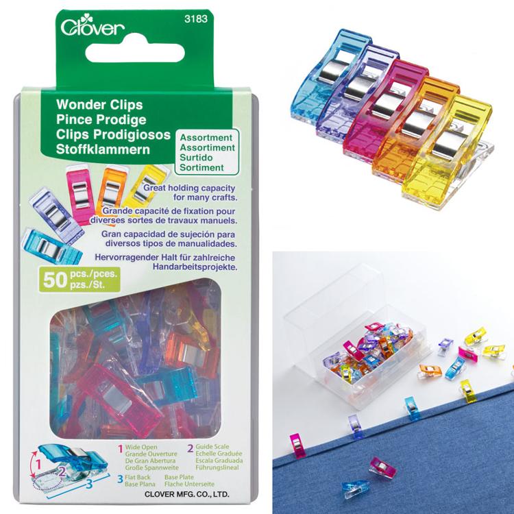 Wonder Clips Assorted Colors 50ct