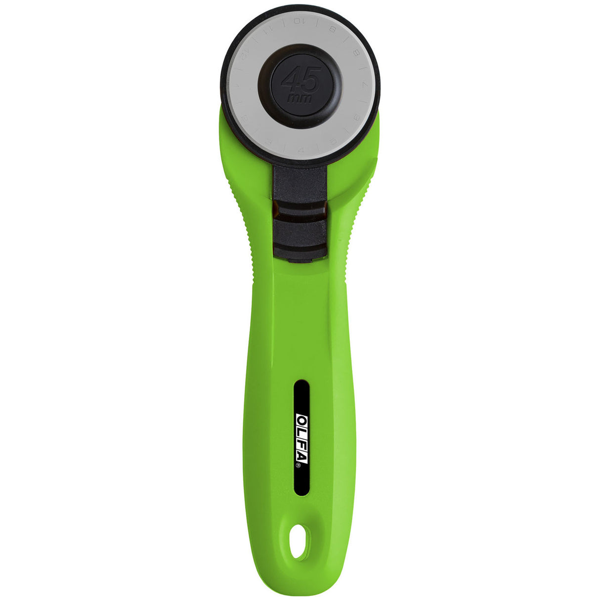 Olfa 45mm Rotary Cutter Splash Rotary Cutter Lime Green Limited Edition