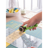 Olfa 45mm Rotary Cutter Splash Rotary Cutter Lime Green Limited Edition
