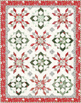 Winter Kisses Quilt Pattern FT-8511 By Beverly McCullough for Flamingo Toes
