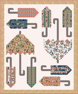 A Gentle Gust Jennifer Long Quilt Pattern 397  From Sew A Story finished Size 62 x 74