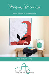Dragon Dreams Pattern by Apples and Beavers 40" x 50"