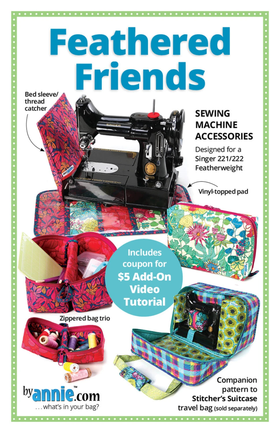 Feathered Friends # PBA320 Pattern Only  Pattern by Annie