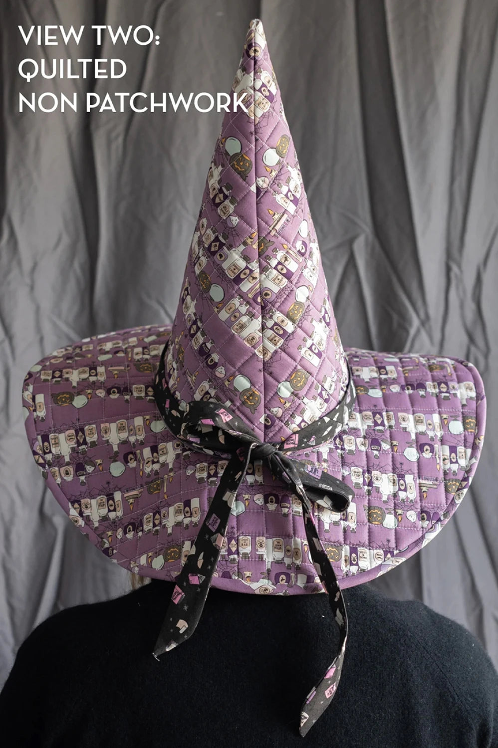 The Spellbound Hat by Melissa Mortenson - Quilted Witch Hat