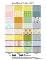 Mixed Bag of Lollies Half Yard Bundle includes by Jen Kingwell for Moda Fabrics