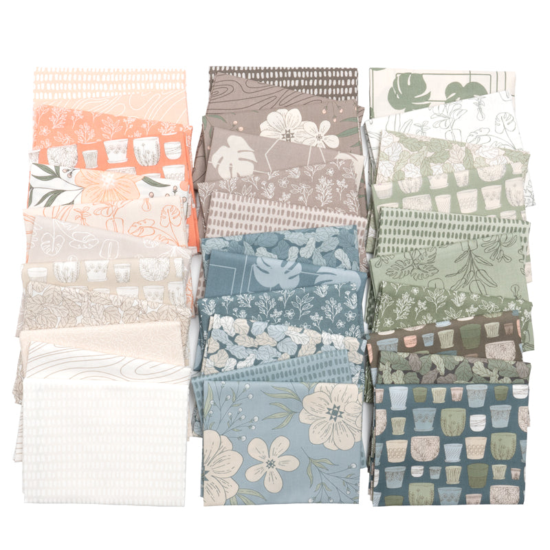 Potted Layer Cake by Kiley's Quilt Room for Moda Fabrics
