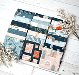 Purrfect Christmas  Fat Eighth Bundle includes 26 Fat Eighths by Elana Emo cut and packaged by Starlit Quilts