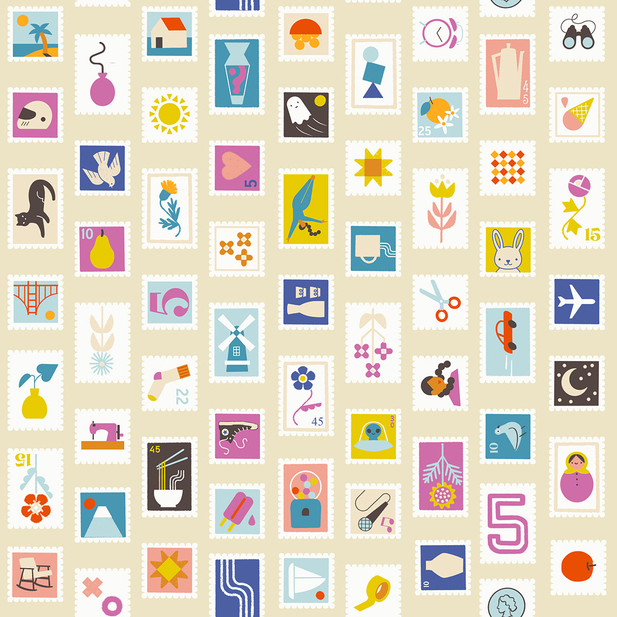 Salutations Jelly Roll 2.5" Strips RS1089JR by Rashida Coleman Hale For Ruby Star Society and Moda Fabrics RS1089MC