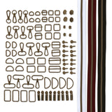 Essential Box Bundle Of Hardware & Zippers Gunmetal # STS220B