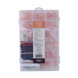 Essential Box Bundle Of Hardware & Zippers Rose # STS220C