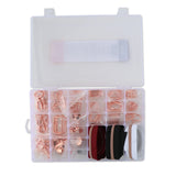 Essential Box Bundle Of Hardware & Zippers Rose # STS220C
