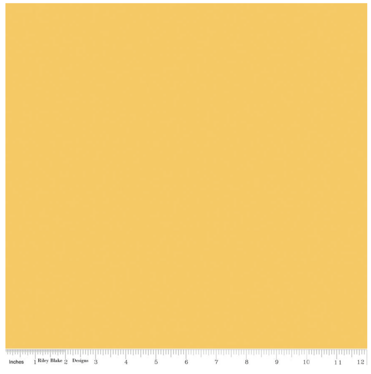Riley Blake Cotton Solid Yellow C100-65 Yellow Sold in 1/2 Yard Increments