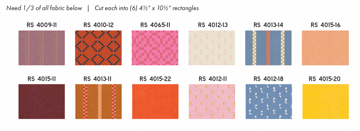 Swatch Quilt Pattern by Alexia Abegg for Ruby Star Society 48 x 60