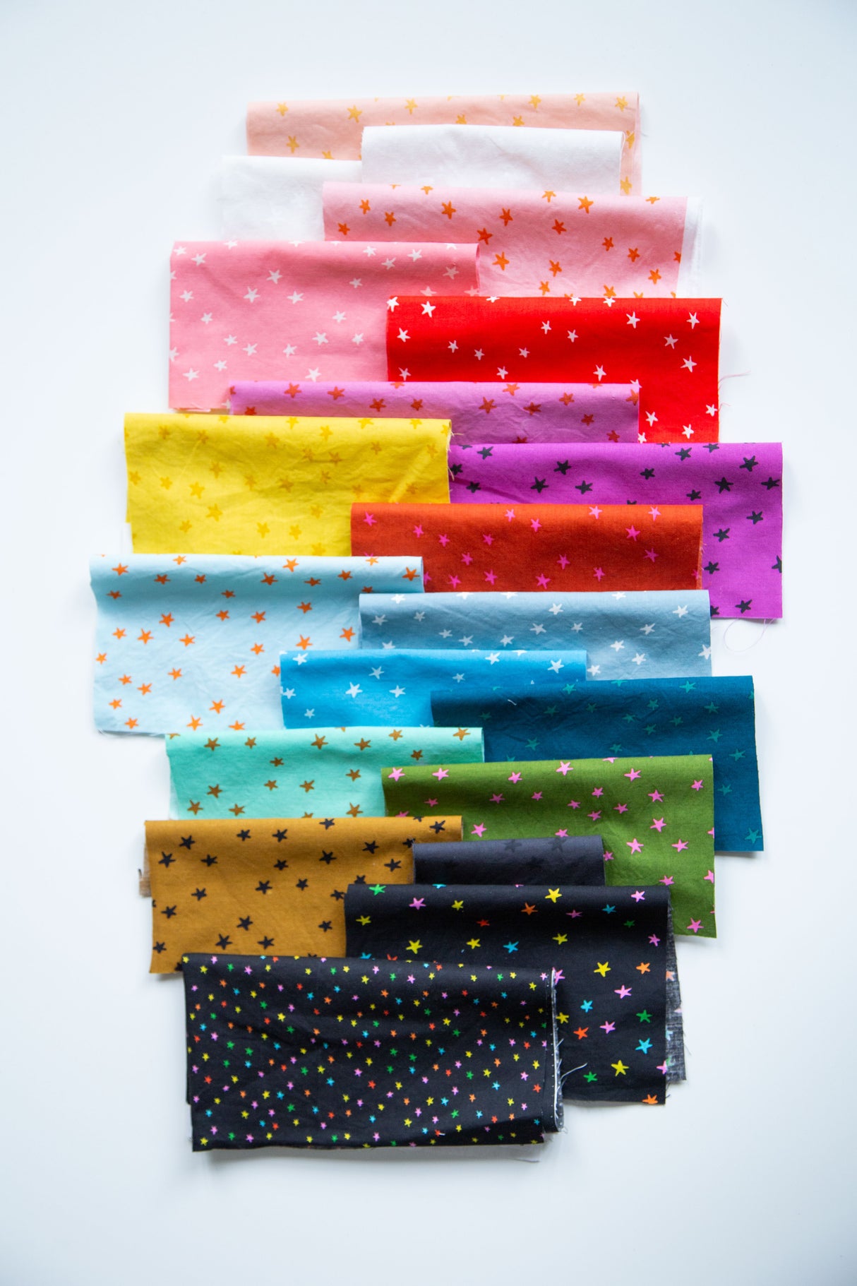 Starry 2025 Release Fat Eighth Bundle includes all 20 Prints by Alexa Abegg For Ruby Star Society - Custom Cut by Starlit Quilts