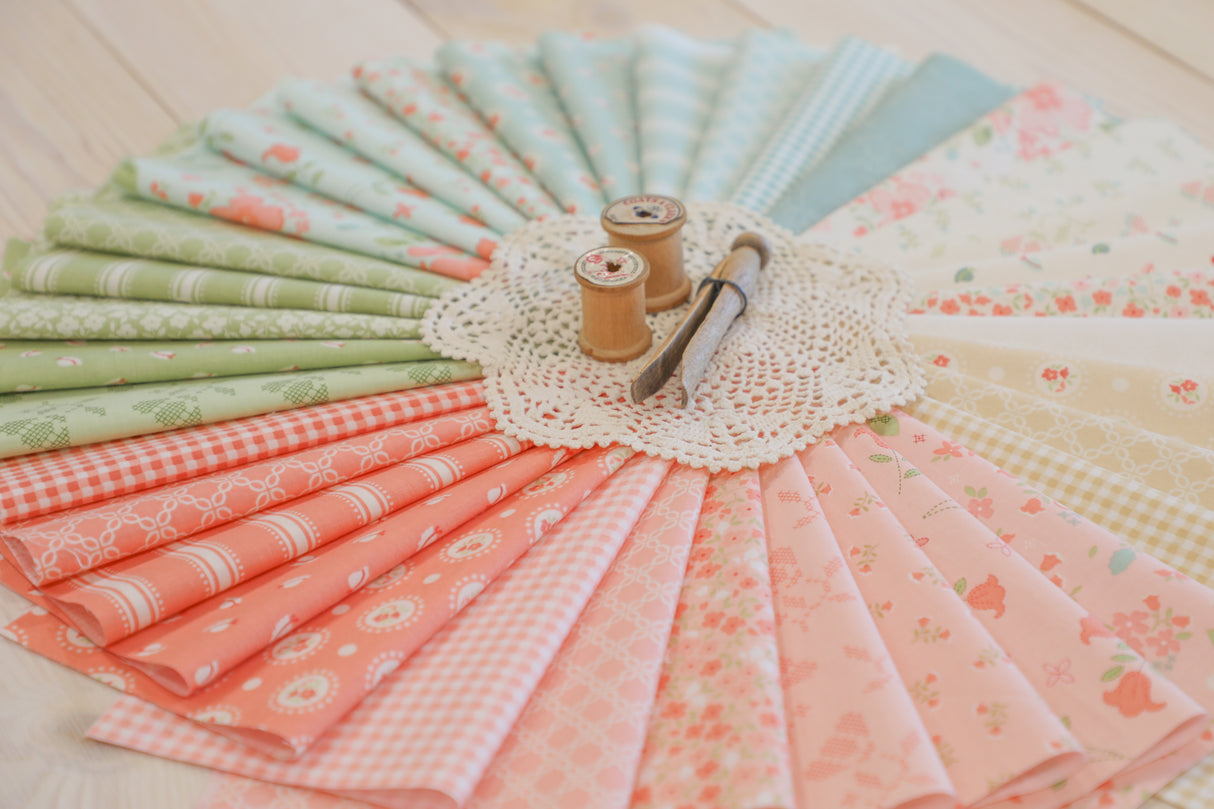 Sunbonnet 1/2 yard Bundle 36 Prints Custom Quilt by Stralit Quilts