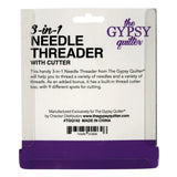 The Gypsy Quilter 3 In 1 Needle Threader with Cutter TGQ142