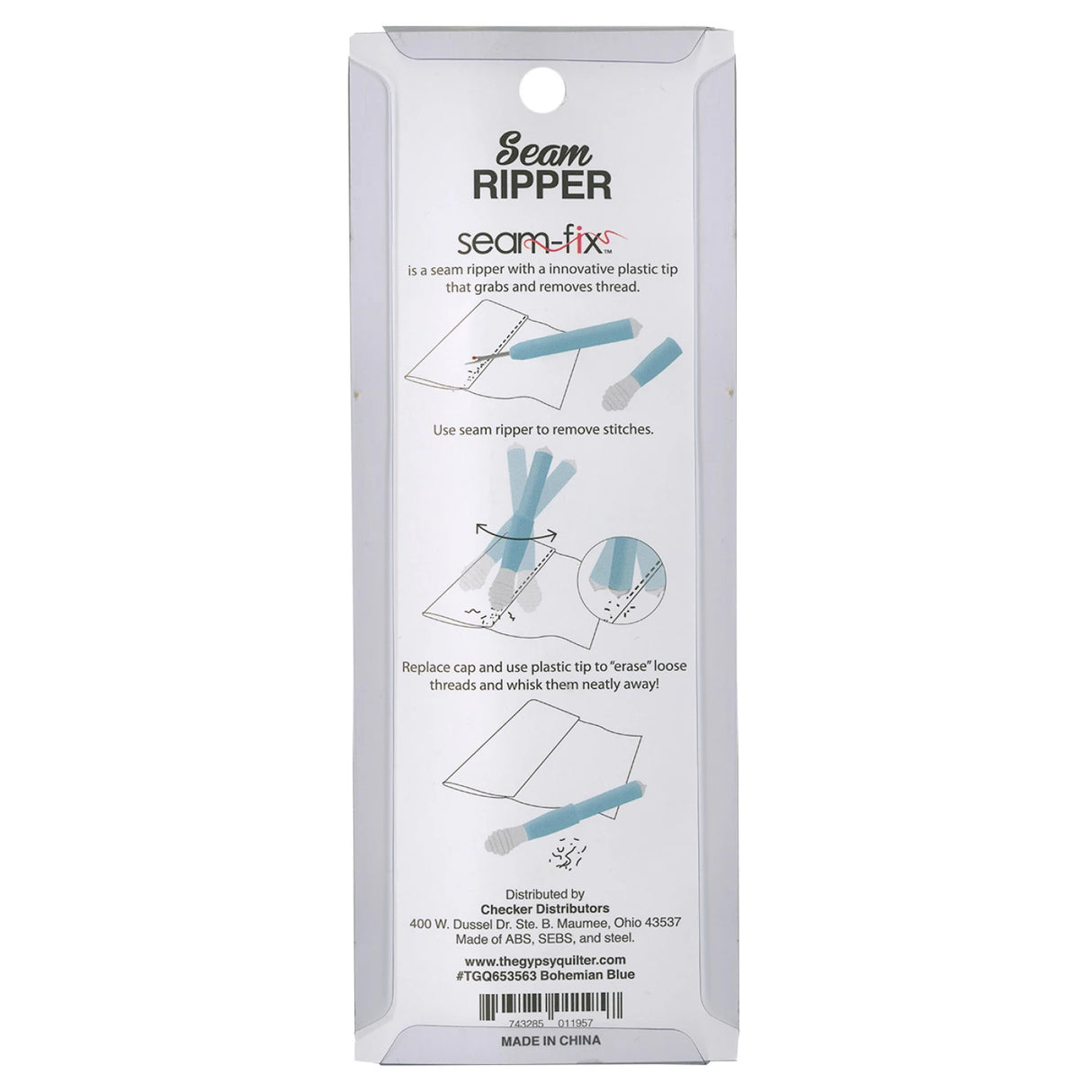 Seam Ripper The Gypsy Seam Fix Bohemian Blue TGQ653563