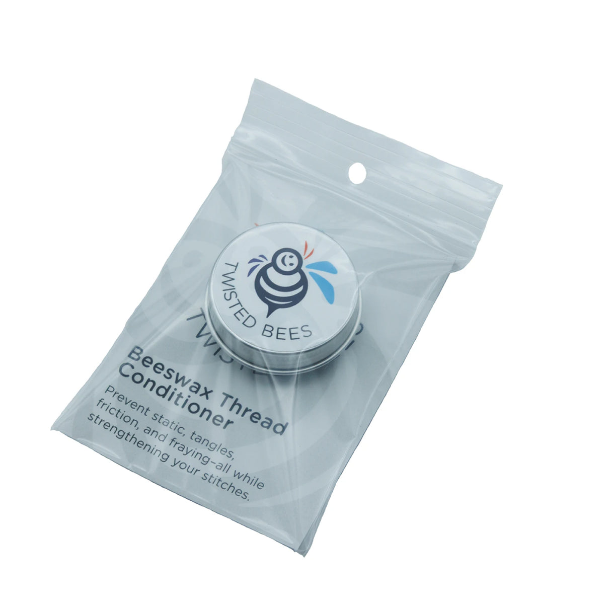 Twisted Bees Thread Conditioner in tin