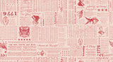 Americana 107/108" Wide Back Liberty Red Yardage WB16102-RED Sold in 1 Yard increments cut continuously