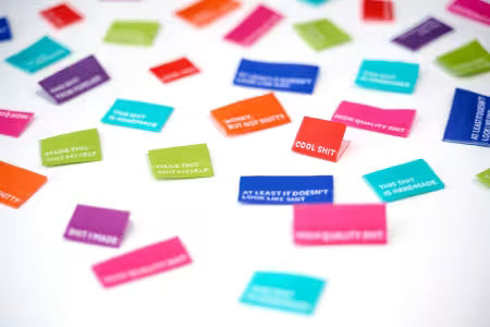 Oh Shoot - Woven Label Pack 8 pack