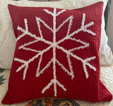 Winter Snowflake Pillow Pattern Free Download pattern