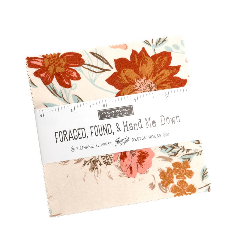Foraged Found and Hand Me Down 5" Charm Pack 45630PP by Fancy That Design House for Moda Fabrics (Copy)
