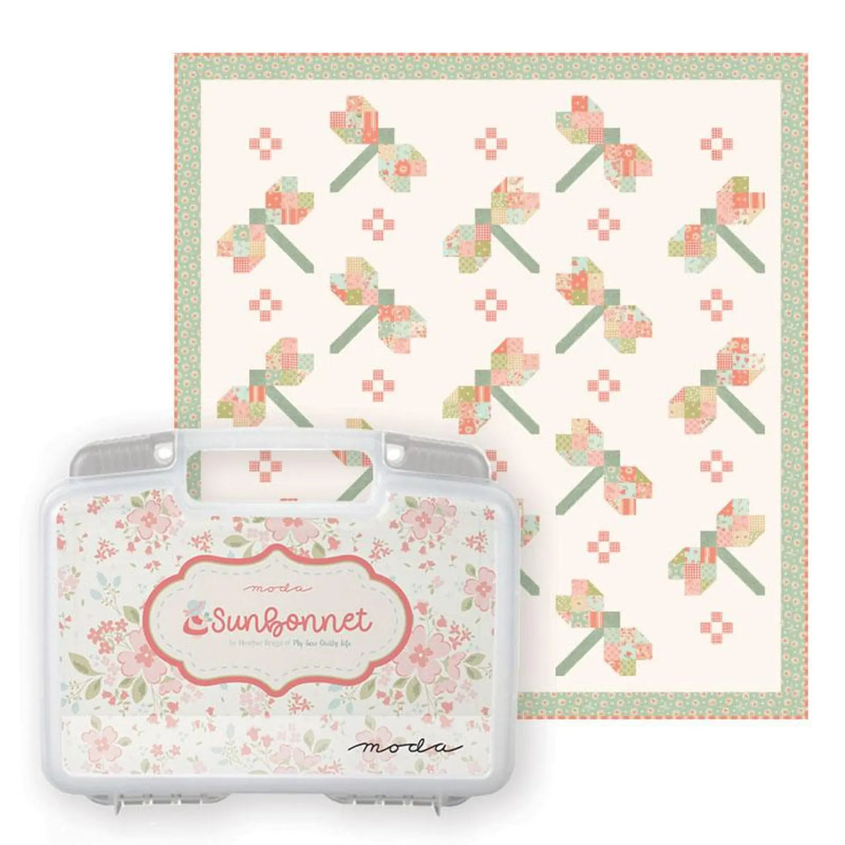 Sunbonnet Dragon Fly Patches