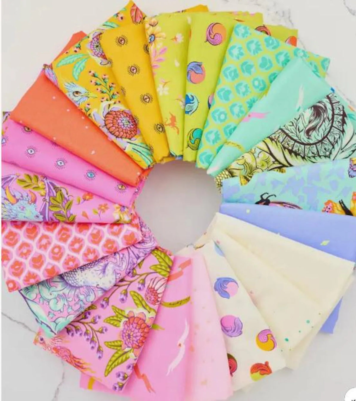 Legendary Fat Quarter bundle all 20 prints Custom cut by Starlit Quilts
