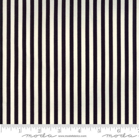 Moda Essentially Yours Black Stripe Yardage - 8652 79 Moda Classic by Moda Fabrics Cut in Continuousi 1/2 Yard Increments