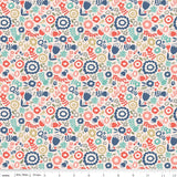 Heart and Soul - C6701-Blush Heart Floral Blush by Deena Rutter for Riley Blake Designs