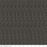 Cats Bats and Jacks, white Dots on Black Yardage SKU: GC8056-BLACK by My Mind's Eye for Riley Blake Designs Sold in 1/2 Yard Increments