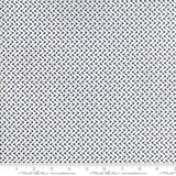 Dot Dot Boo! Boo Tracks White - Black 22332-24 by Me & My Sisters Designs for Moda FabricsSold in 1/2 Yard Increments