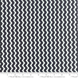 Dot Dot Boo! Boo Stripe Black 22334-11 by Me & My Sisters Designs for Moda Fabrics Sold in 1/2 Yard Increments