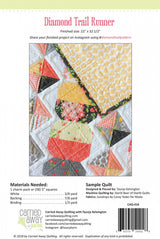 Diamond Trail Quilt Pattern by Carried Away Quilting CAQ-014