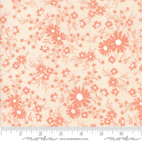 Sunnyside Up Meadow Coral Yardage SKU# 29054-15 by Corey Yoder Sold in 1/2 yard increments