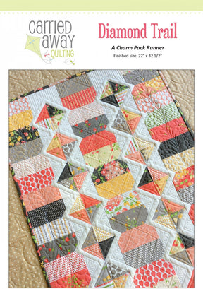 Diamond Trail Quilt Pattern by Carried Away Quilting CAQ-014
