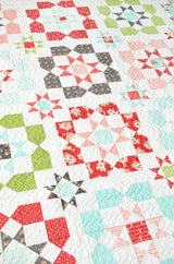 Lighthearted pattern TBL227 82” x 82” quilt Printed Pattern ONLY