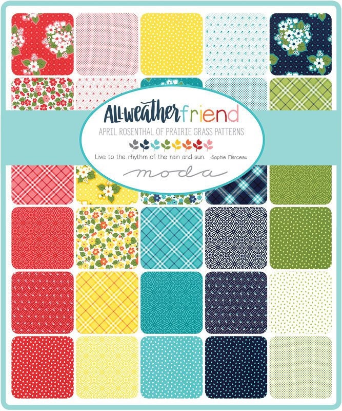 All Weather Friend Apple Turquoise Last Blooms Yardage 24060-15 Sold in 1/2 Yard increments
