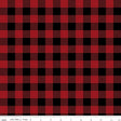 Christmas Delivery Plaid Red Yardageby Carta Bella Paper Co C7336-Red Sold in 1/2 yard increments cut continuously