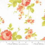 Chantilly Chantilly Cabbage Rose Yardage SKU# 20340-16 Chantilly by Fig Tree & Co. for Moda Fabrics