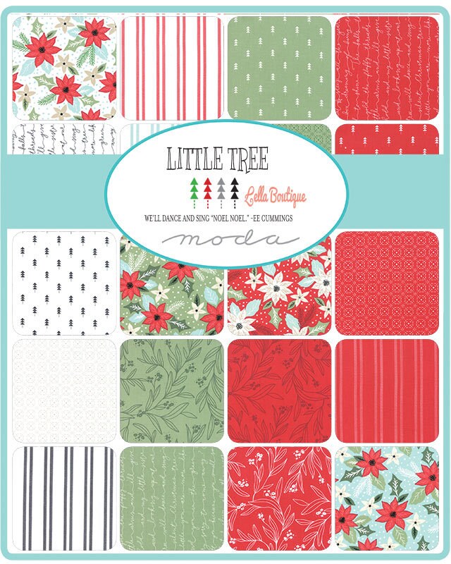 Little Tree Chalkboard Poem Yardage 5093-14 Little Tree by Lella Boutique for Moda Fabrics sold in 1/2 yard increments
