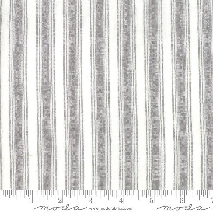 Sugarcreek Wovens Slate Ribbon Stripe Yardage SKU# 12230-25 sold in 1/2 yard increments cut continuous