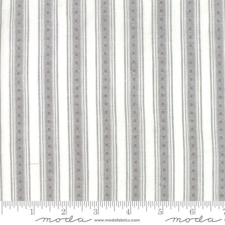 Sugarcreek Wovens Slate Ribbon Stripe Yardage SKU# 12230-25 sold in 1/2 yard increments cut continuous