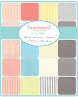 Sugarcreek Wovens Slate Ribbon Stripe Yardage SKU# 12230-25 sold in 1/2 yard increments cut continuous