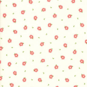 Summer Sweet Chamomile Ivory Yardage 37583-12