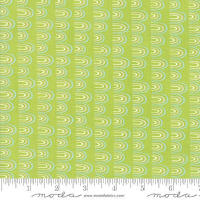 Pacific Wanderings Fern Scallops by Mara Penny 13325-15 for Moda Fabrics Sold in 1/2 Yard Increments
