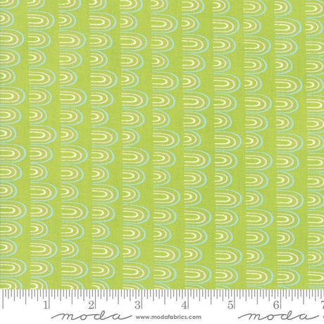 Pacific Wanderings Fern Scallops by Mara Penny 13325-15 for Moda Fabrics Sold in 1/2 Yard Increments
