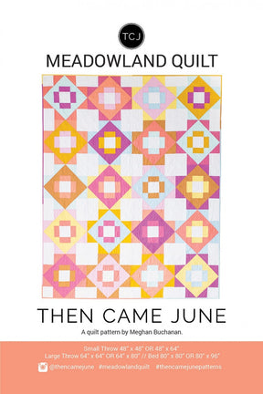 Granny Cabin Quilt pattern By Then Came June TCJ119 Paper Pattern Only