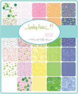Sunday Picnic Mini Charm Pack 2.5" 20670MC by Stacy Iest Hsu for Moda Fabrics bin 59